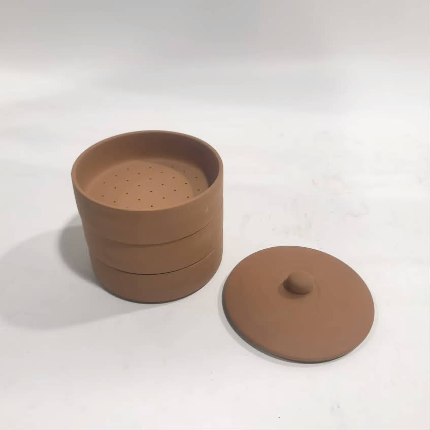 Terracotta spireskål