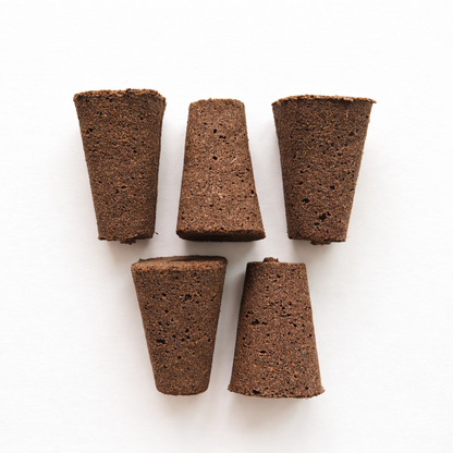 5 stk. Vækstsvampe i tørv