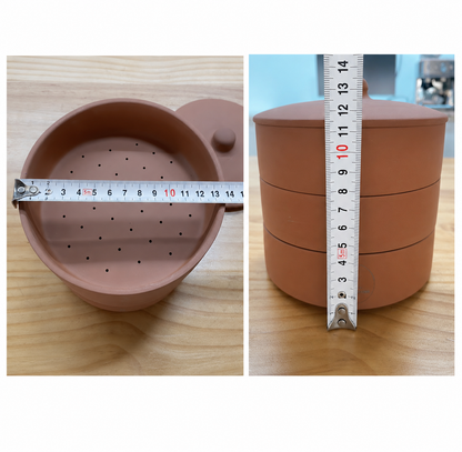 Terracotta spireskål