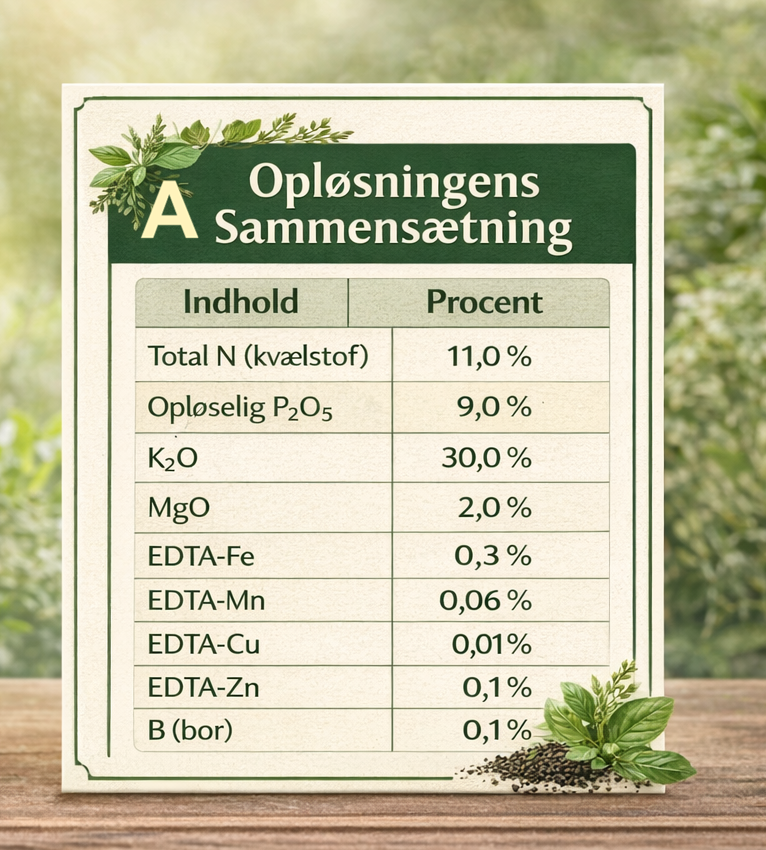 A + B Plantenæring