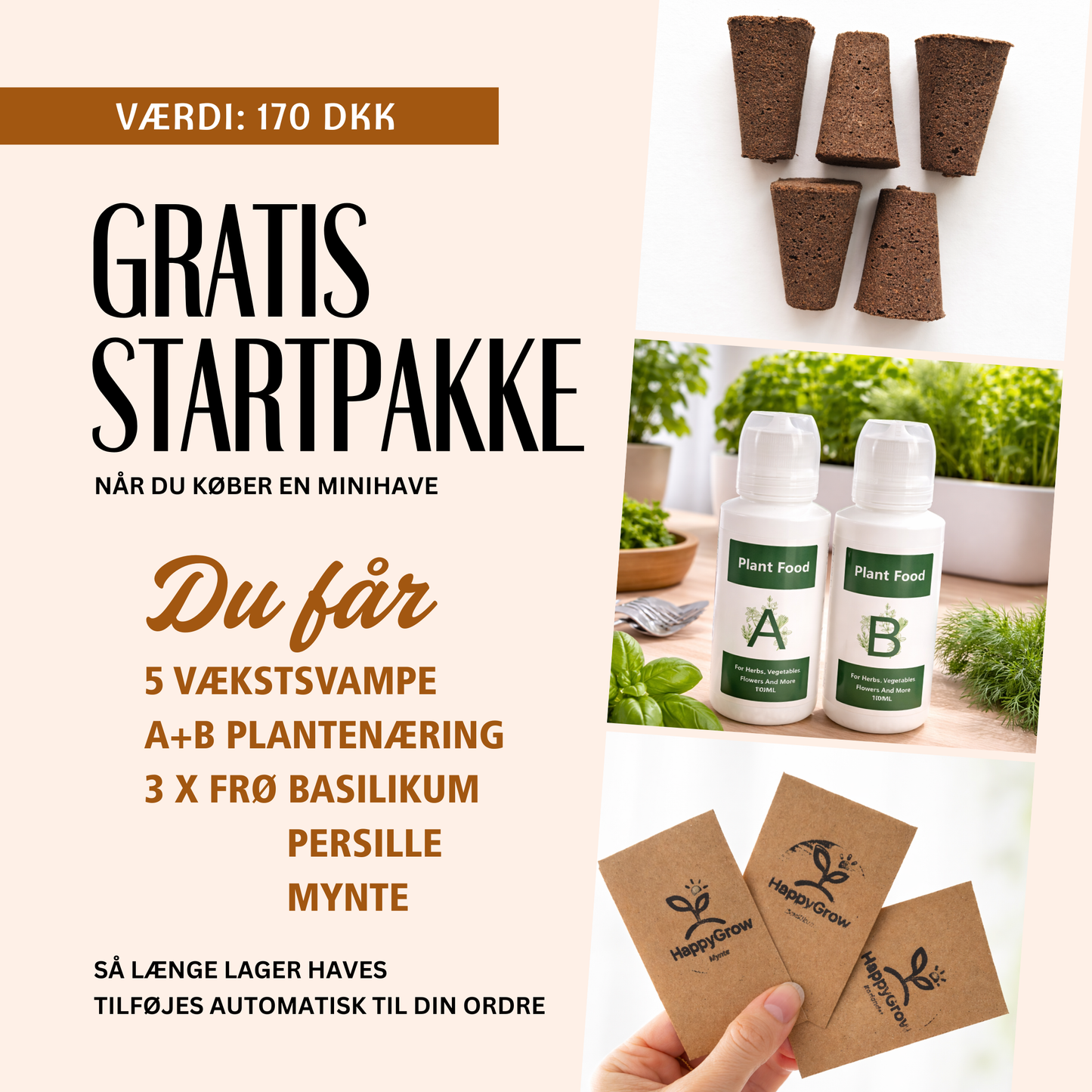 HappyGrow + gratis gave